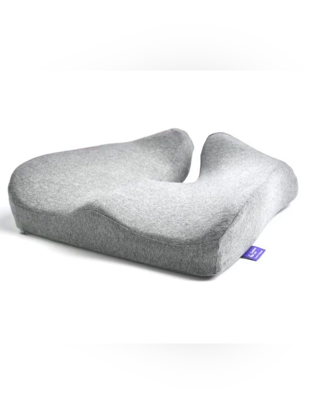 Gray Contour Memory Foam Seat Cushion - Comfort Support